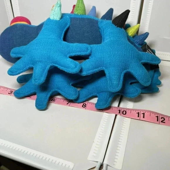 Handmade Barefoot Thorny Devil Blue Colorful - Picture 6 of 8
